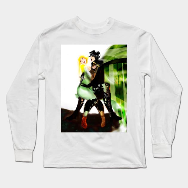 It&#39;s Friday night (DIGITAL FIGURE ART/ DRAWING.) Long Sleeve T-Shirt by grantwilson